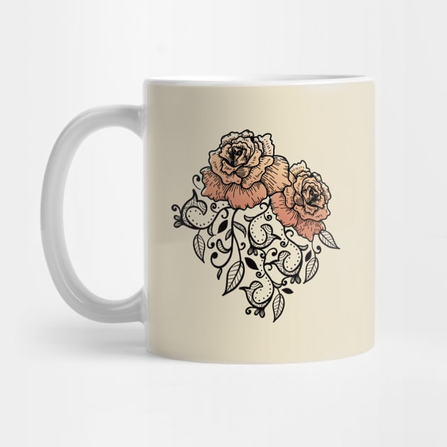 Cool floral rose by LR_Collections